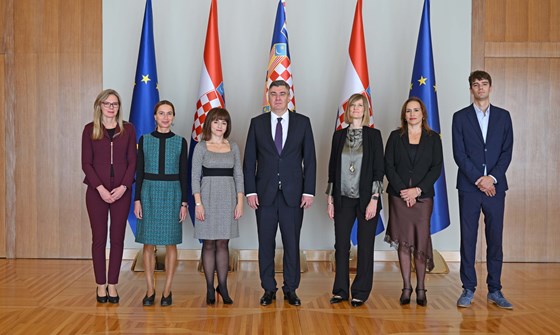 Predsjednik Milanović primio izaslanstvo Farmaceutsko-biokemijskog fakulteta