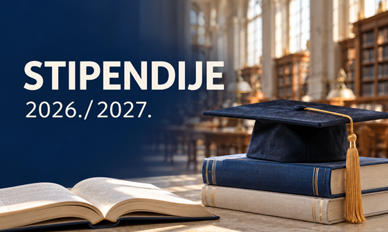Natječaj za dodjelu stipendija Sveučilišta u Zagrebu za ak. god. 2026./2027.